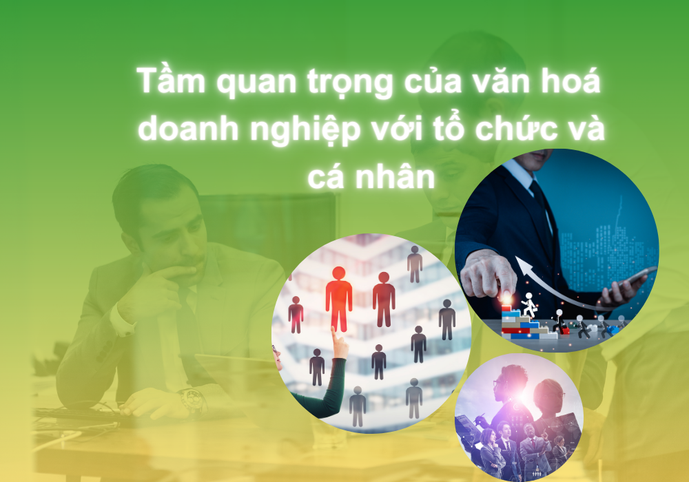 Tầm quan trọng của văn hoá doanh nghiệp với tổ chức và cá nhân