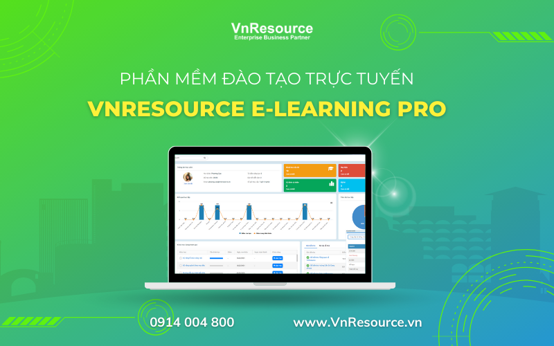 Phần mềm đào tạo trực tuyến VnResource E-Learning Pro